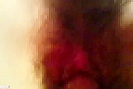 Smartphone personal shooting Fair-skinned little slender girlfriend bareback in her hairy pussy....662 - free porn video