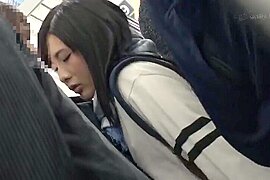 超密着電車内で超美人JK触り放題 真面目なをストーカー尾行 JKパンチラ盗撮痴漢レイプ 勃起超変態マゾsemen sperma creampie highschool girl sex treated doll - free porn video