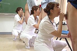 複数ナース看護婦連続クチまんこフェラ抜き精液精子スペルマザーメン汁吐精医療 blowjob semen sperma nurse sex treated doll - free porn video