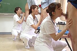 複数ナース看護婦連続クチまんこフェラ抜き精液精子スペルマザーメン汁吐精医療 blowjob semen sperma nurse sex treated doll - free porn video
