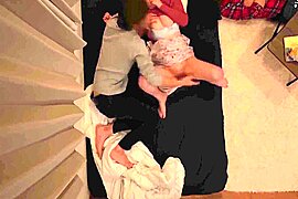 Cuckold Fucking Her Big Ass Tits In Front Of Her Boyfriend..! - free porn video