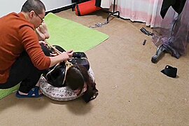 Chinese Bondage - Black Latex - free porn video