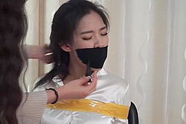 Asian Girl Taped and Stuffed - free porn video