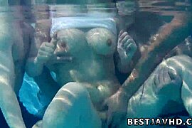 Suzuna Komiya gives the greatest bj by the pool in uncensored JAV! - free porn video