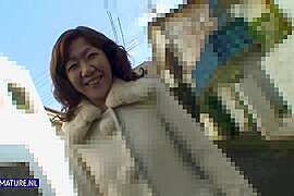 Japanese Cougar Eriko Nishimura Gets Fucked In Her Hairy Pussy By Her Neighbour - MatureNl - free porn video