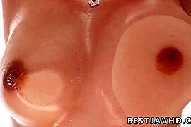 Anne displays her huge-titted mounds and reveals her raw bombshell in a short - JAV's best Asian xxx! - free porn video