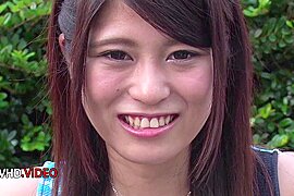 Passionate Japanese lovers share wild garden romance - free porn video
