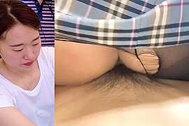 Yi Yuna Pantyhose Doggy Fuck and Cum - free porn video