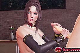 Car Toon In 3d Hentai Featuring Big Tits Anna In Nylon Stockings - Free-hands Sloppy Blowjob, Titfuck Teasing On Top, And Sitting Handjob - free porn video